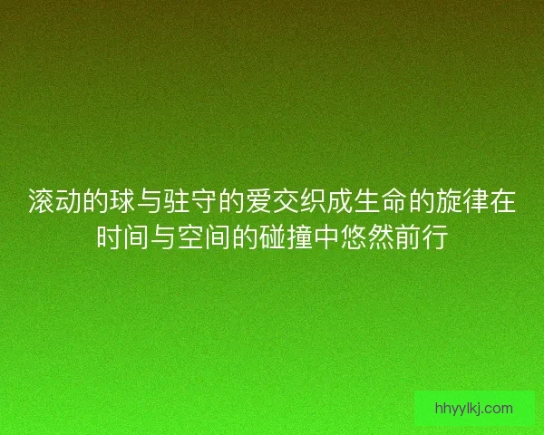 滚动的球与驻守的爱交织成生命的旋律在时间与空间的碰撞中悠然前行